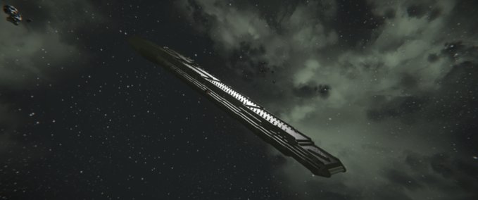 Blueprint DHO NAIA Class Flagship with hanger Space Engineers mod