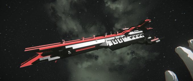 Blueprint Kallus warship mk48 Space Engineers mod