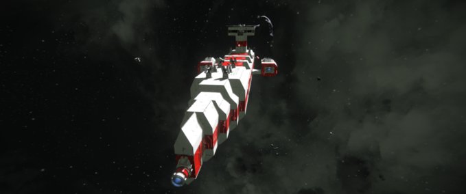 Blueprint M- class defender Space Engineers mod