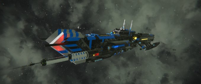 Blueprint WCO StarStryker Heavy Class Figate Space Engineers mod