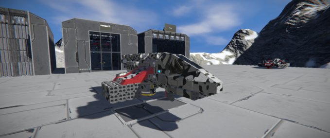 Blueprint Avren - CAS Fighter Space Engineers mod