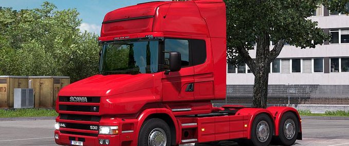 Trucks SCANIA T4 SERIES ADDON FÜR RJL SCANIA V2.3.0 [1.39.X] Eurotruck Simulator mod
