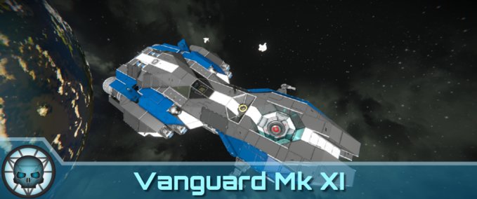 Blueprint Vanguard Mk XI Space Engineers mod