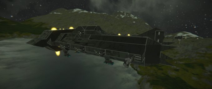 Blueprint Vex Novum Assault Ship Space Engineers mod