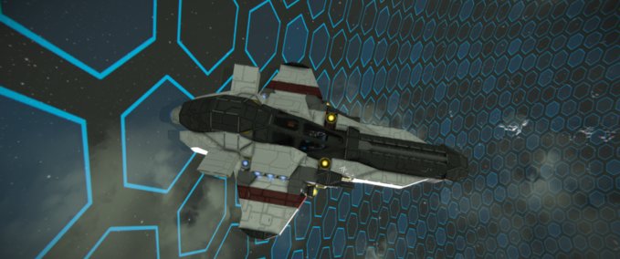 Blueprint CNL fighter Space Engineers mod