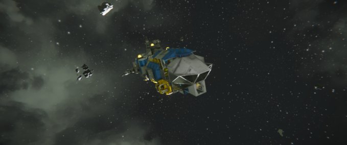 Blueprint Little Fish Survival Ship Space Engineers mod