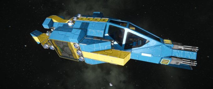 Blueprint Minnow Ion Carrier Fighter Space Engineers mod