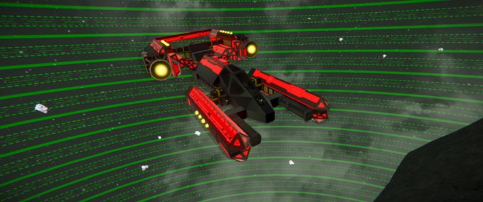 Blueprint Fast attack fighter Space Engineers mod