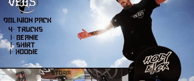 Uncategorized Vetis Trucks | Oblivion Pack Skater XL mod