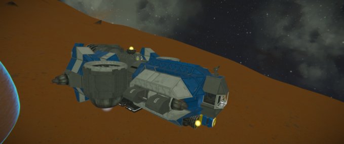 Blueprint TT-420 Freighter Space Engineers mod