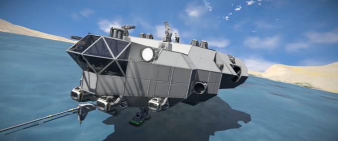 Blueprint Ship Space Engineers mod