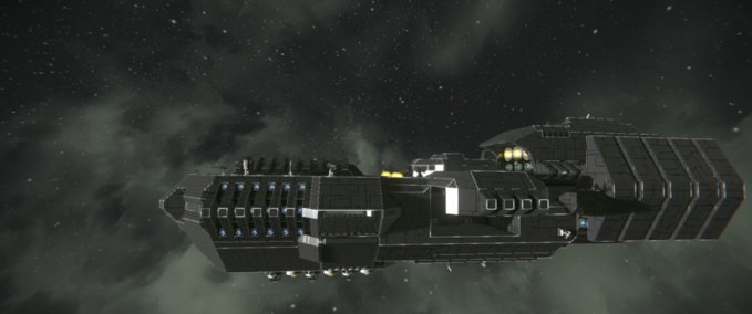 Space Engineers: N.O.R Fenrir Dropship v 1.0 Blueprint, Ship, Large ...