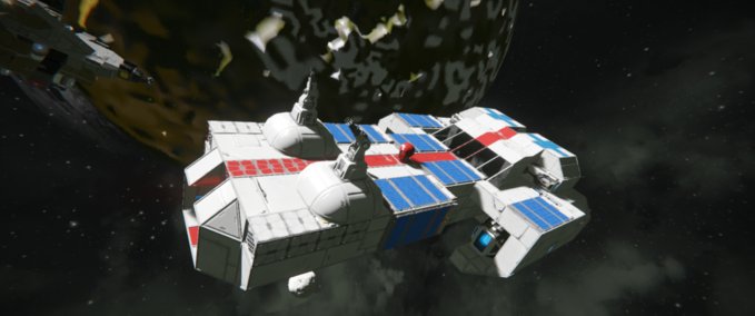 Blueprint Drop ship carrier Space Engineers mod