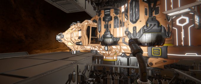 Blueprint Cargo Ship Mk3 Space Engineers mod