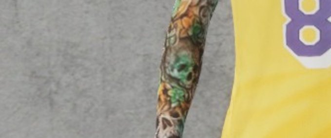 Other Arm Sleeve Tattoo Skater XL mod