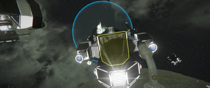 Blueprint Police Ion Light Scout Space Engineers mod