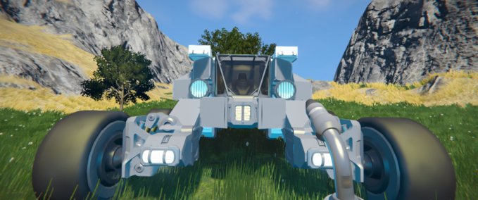 Blueprint ESDF scout rover Space Engineers mod