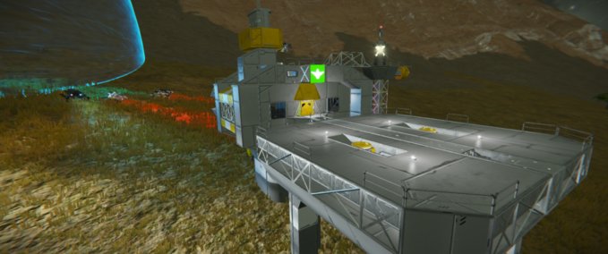 Blueprint ECMD Mining Outpost Space Engineers mod