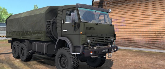 Trucks Kamaz 4310 von Nikola_Donbass [1.38.x] Eurotruck Simulator mod