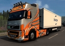 Volvo FH13 460 ES & BDF Tandem Chassis by Nikola (1.38.x)