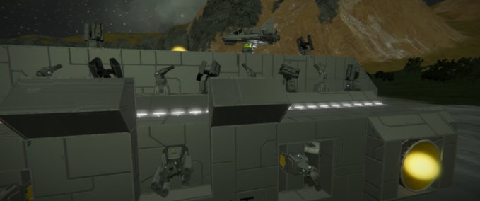 Blueprint Trident Mk _2 with Prong Space Engineers mod