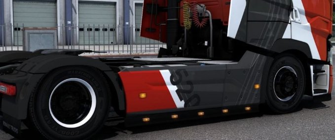 Trucks Schwarz - Weiße Felgen [1.38 - 1.39] Eurotruck Simulator mod