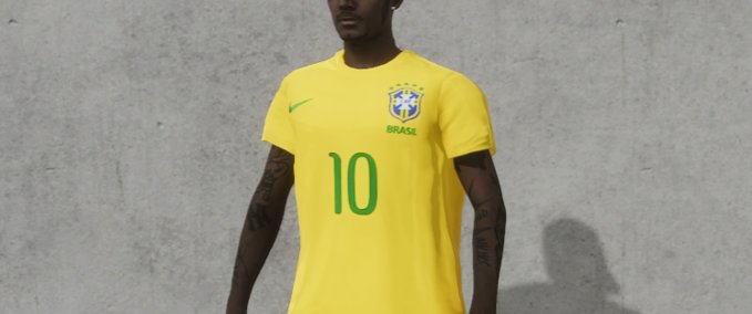 Gear Camiseta Brasil, Brazil T-shirt Skater XL mod