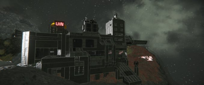 Blueprint UIN HEAD QUARTERS ASTRON SYSTEM Space Engineers mod