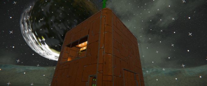 Blueprint Carrot Base Space Engineers mod