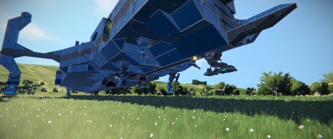 Blueprint ASI nullabor class corvette (completed) Space Engineers mod