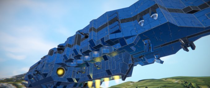 Blueprint ASI tanami class frigate Space Engineers mod