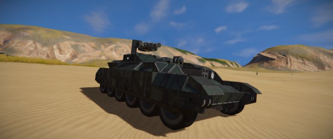 Blueprint Sturmgeschütz IV Space Engineers mod