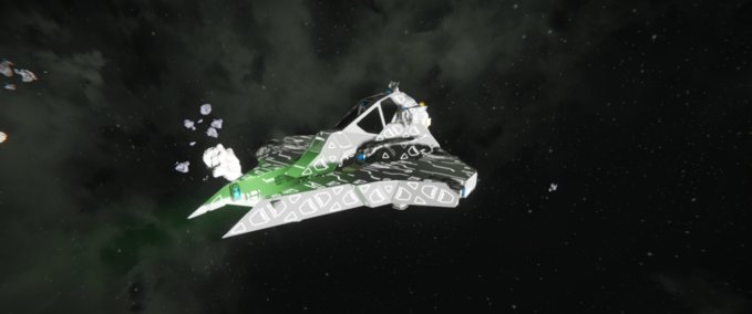 Blueprint Starfighter Space Engineers mod