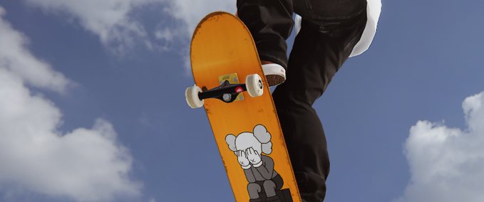 Uncategorized Cry KAWS Skater XL mod