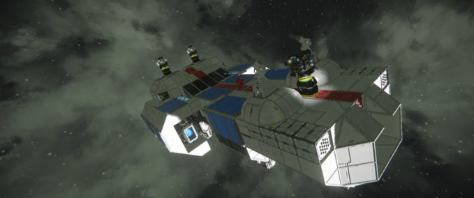 Blueprint Monky jump Space Engineers mod