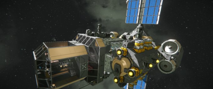 Blueprint Galaxy Runner Space Engineers mod
