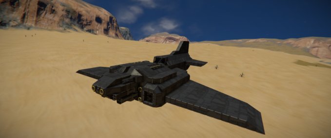 Blueprint 40k Imperium Thunderbolt Heavy Fighter Space Engineers mod