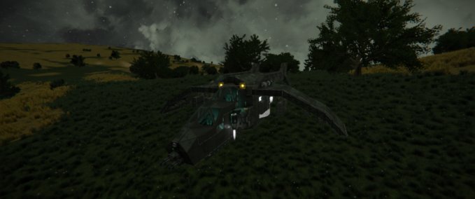 Blueprint 40k Imperium Valkyrie Gunship MK2 Space Engineers mod