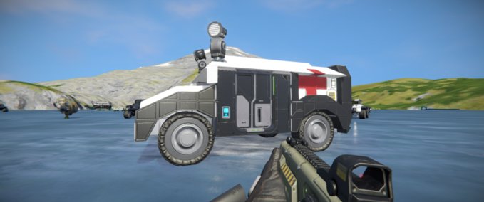 Blueprint Sedan rescue Space Engineers mod