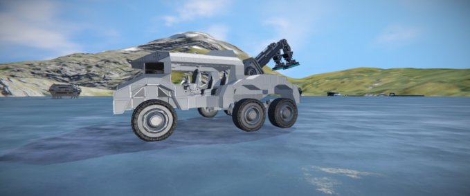 Blueprint Tow truck Space Engineers mod