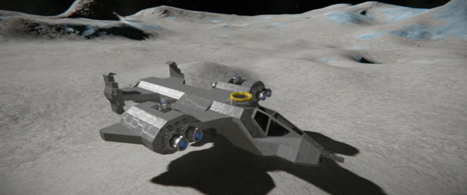 Blueprint XP-200 Interceptor Mk. 3 Space Engineers mod