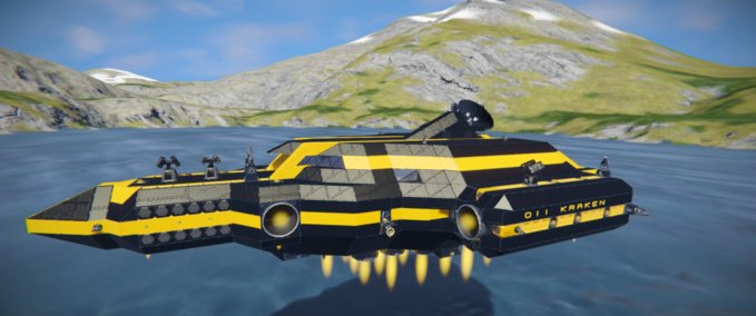 Blueprint OII Kraken Space Engineers mod