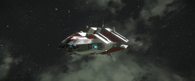 Blueprint Corporate gunship mark 1 Space Engineers mod