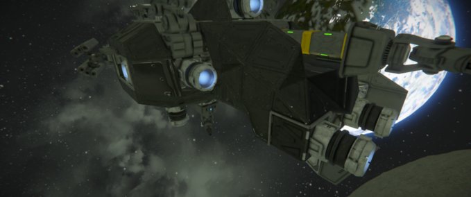 Blueprint CargoShip_Military1 Space Engineers mod