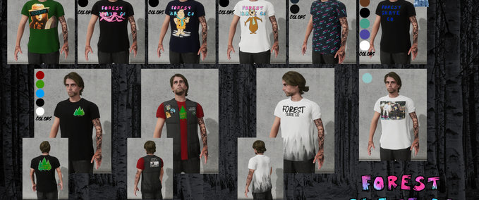 Uncategorized Forest Skate Co Gear Drop #1 Skater XL mod