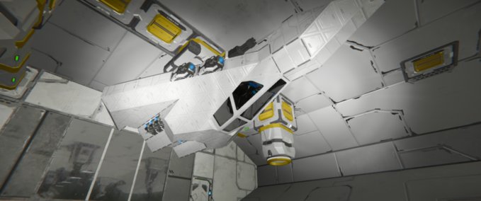 Blueprint Carrier Fighter Space Engineers mod