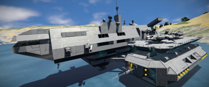 Blueprint Tridant Heavy Scout MK1 Space Engineers mod