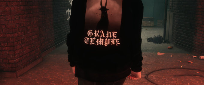 Gear GRAVE TEMPLE - Black One Skater XL mod