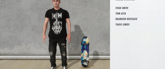 Uncategorized Modern Metal Band Gear Skater XL mod