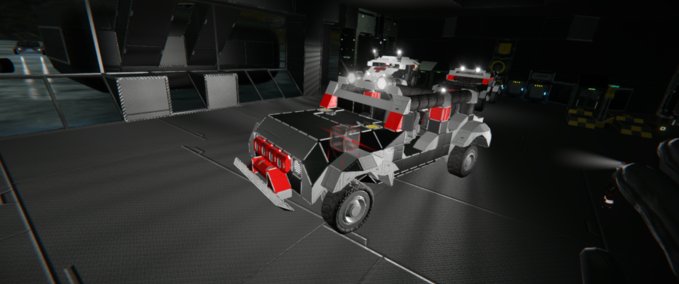 Blueprint ESD Jeep Space Engineers mod